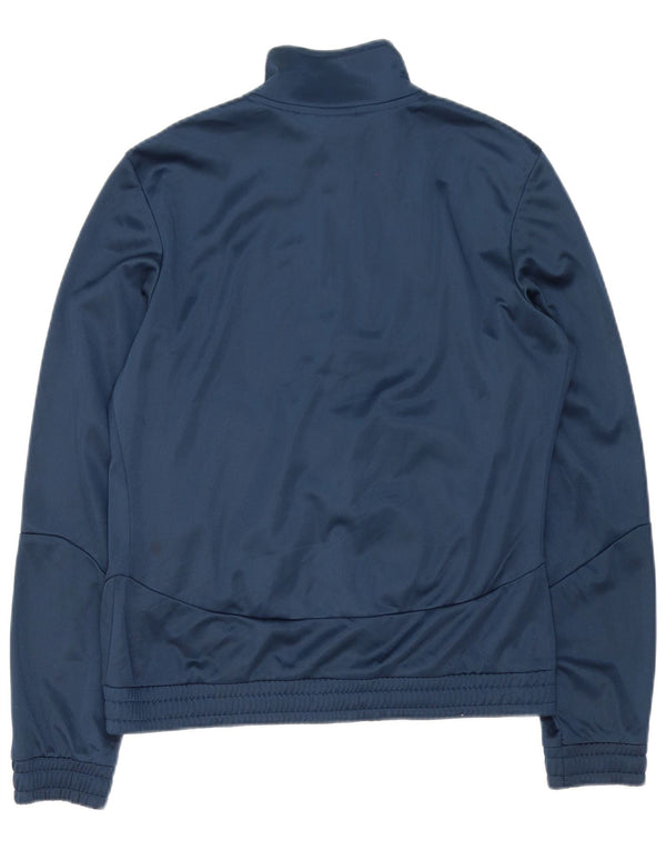 Γυναικεία αθλητική φόρμα Diadora Top μπουφάν UK 14 Large Navy Blue ριγέ σπορ