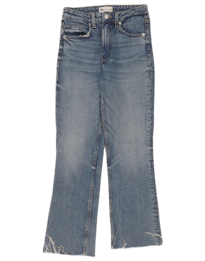 Zara Γυναικείο Τζιν μποτάκι EU 34 2XS W24 L26 Μπλε