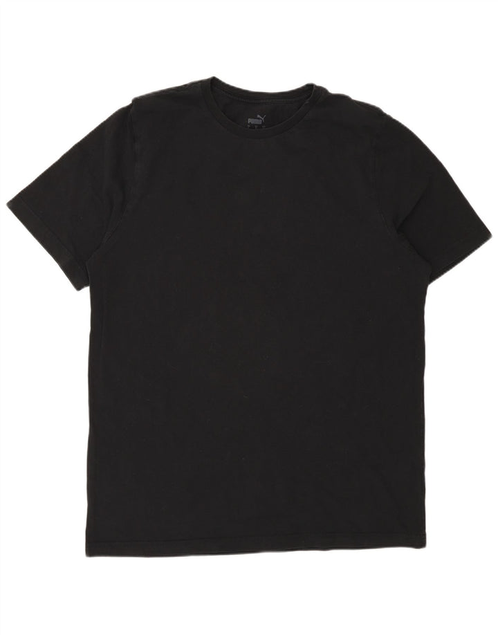 Ανδρικό T-Shirt Puma Top μεγάλο μαύρο βαμβακερό