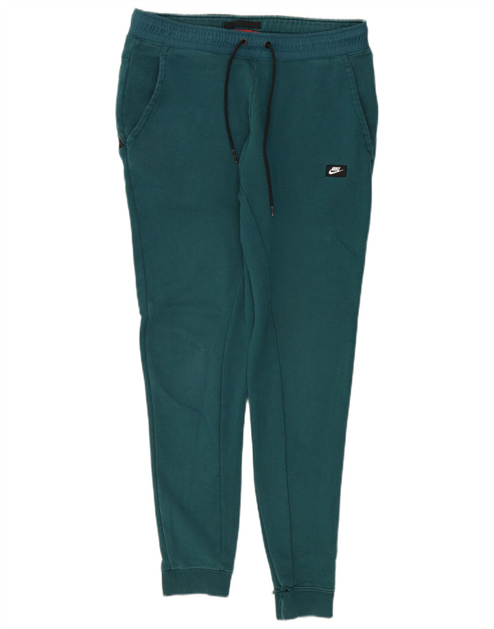 Ανδρική φόρμα Nike Παντελόνι Joggers Μεσαίο πράσινο βαμβακερό