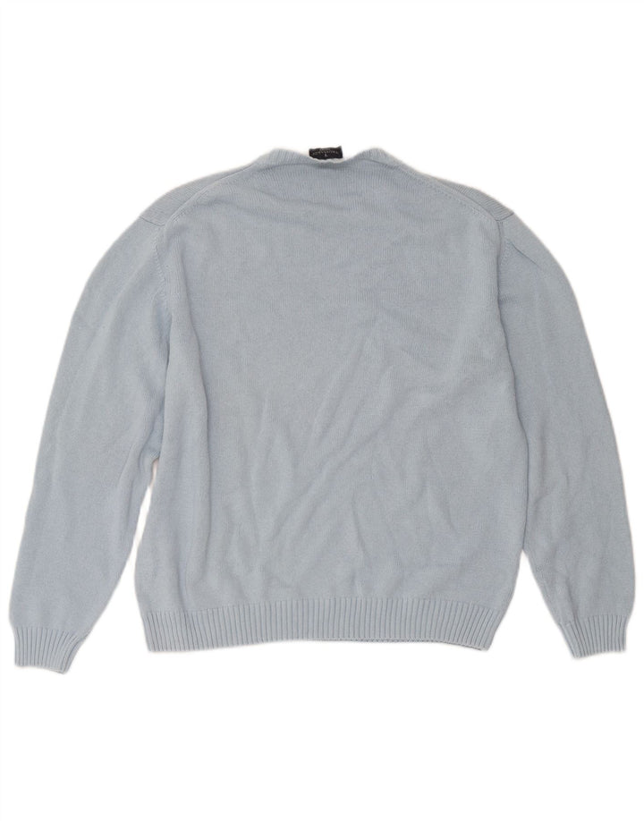 Ανδρικό πουλόβερ Trussardi Crew Neck Jumper Large Blue