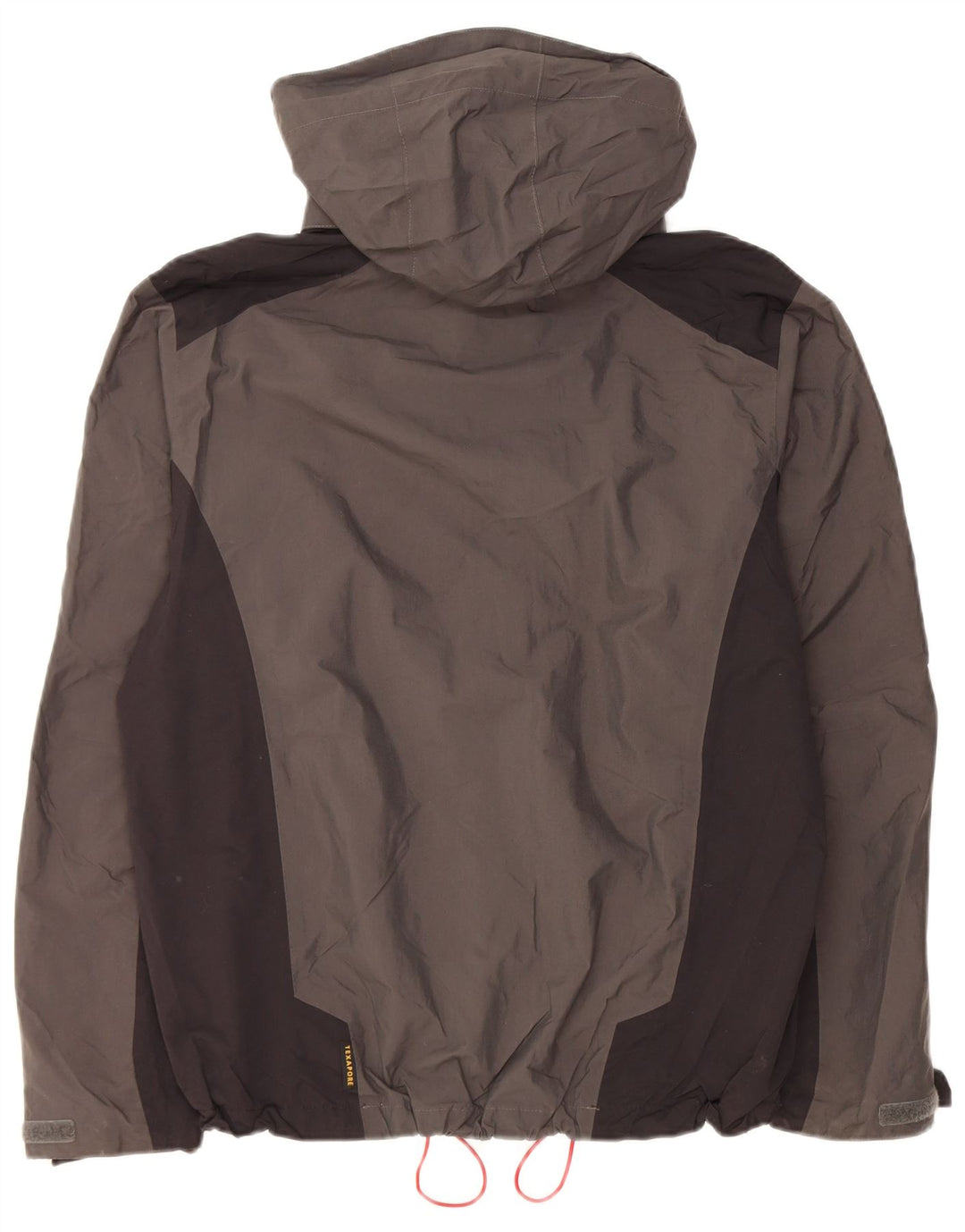 Jack Wolfskin Ανδρικό μπουφάν βροχής με κουκούλα UK 34 Small Grey Polyamide