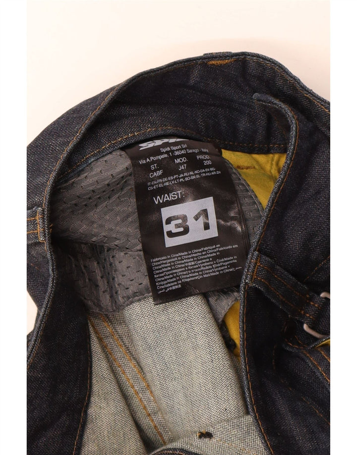 Ανδρικό τζιν Spidi ίσιο W31 L33 Navy Blue Cotton