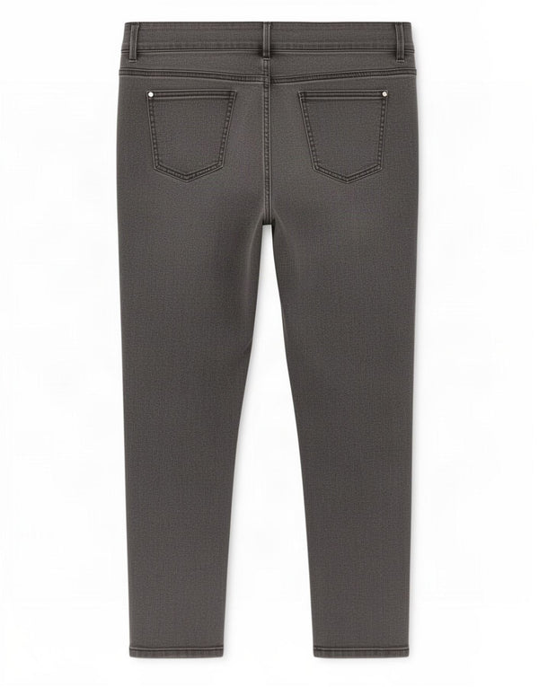 Marks & Spencer Γυναικείο αυτόγραφο Cropped Jeans UK 18 XL W38 L26 Grey
