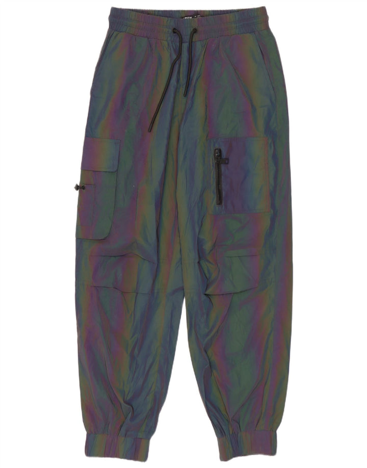 Zara Ανδρική φόρμα Cargo Παντελόνι Joggers Μικρό πολύχρωμο Colourblock