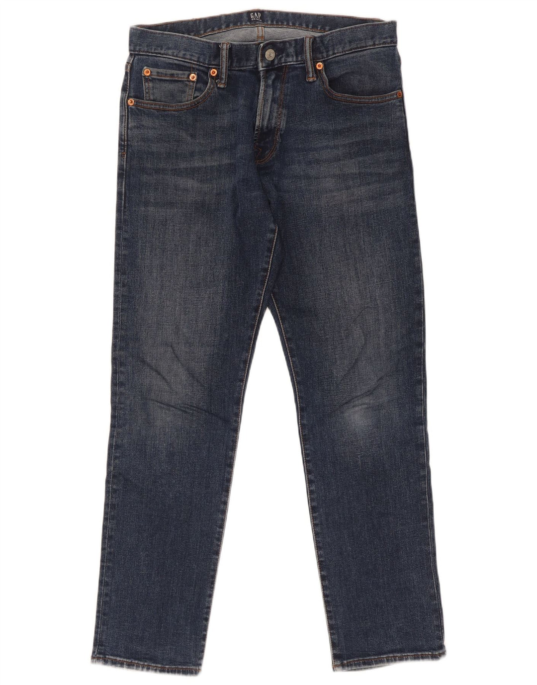 Ανδρικό τζιν Gap Slim W30 L30 Navy Blue Cotton
