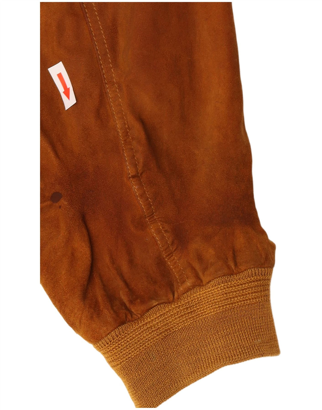 Ανδρικό Suede Bomber Jacket Harry&Moore EU 56 3XL Beige Leather