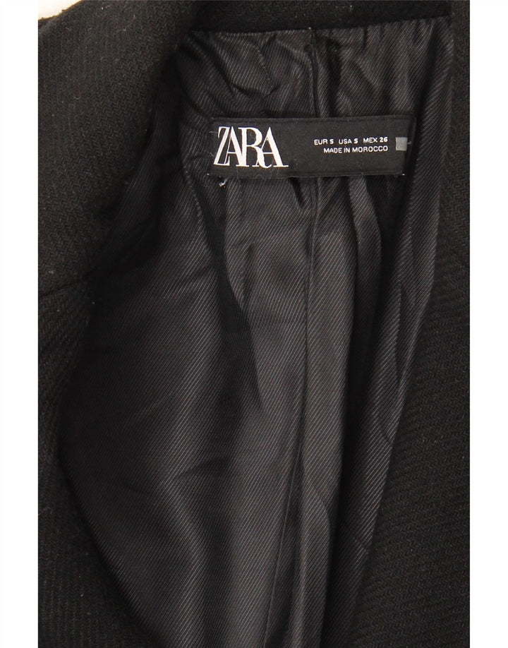 Zara Γυναικείο Πανωφόρι UK 10 Small Black