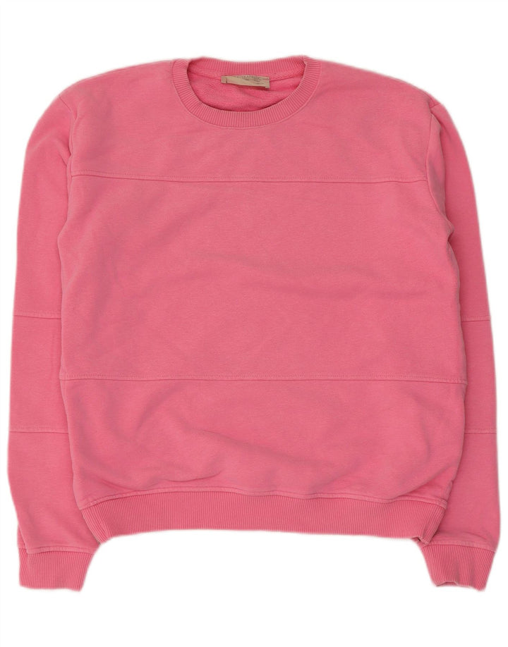 Zara Γυναικεία φούτερ μεγάλου μεγέθους Jumper UK 10 Small Pink