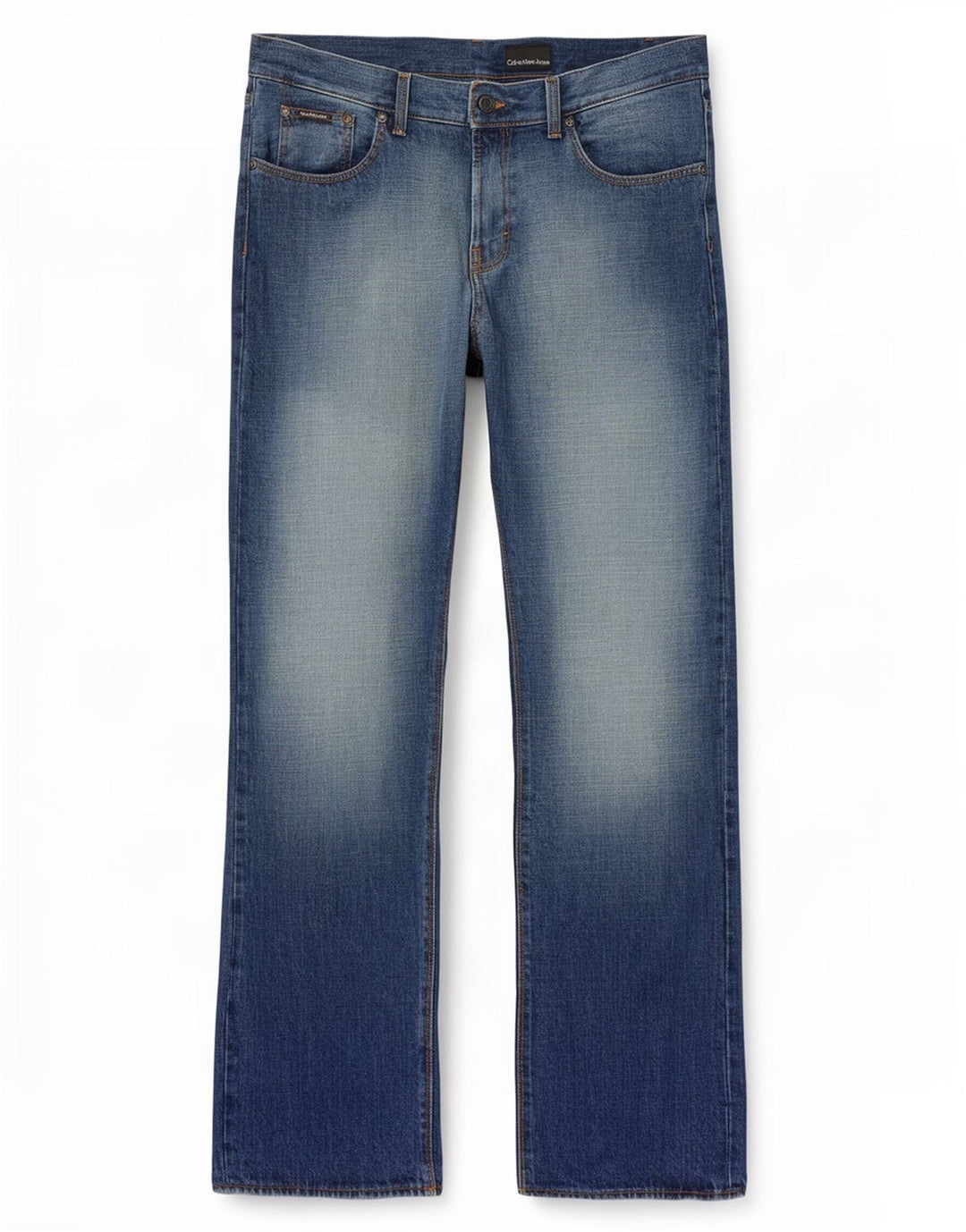 Ανδρικό τζιν ίσιο Calvin Klein W33 L34 Μπλε βαμβακερό