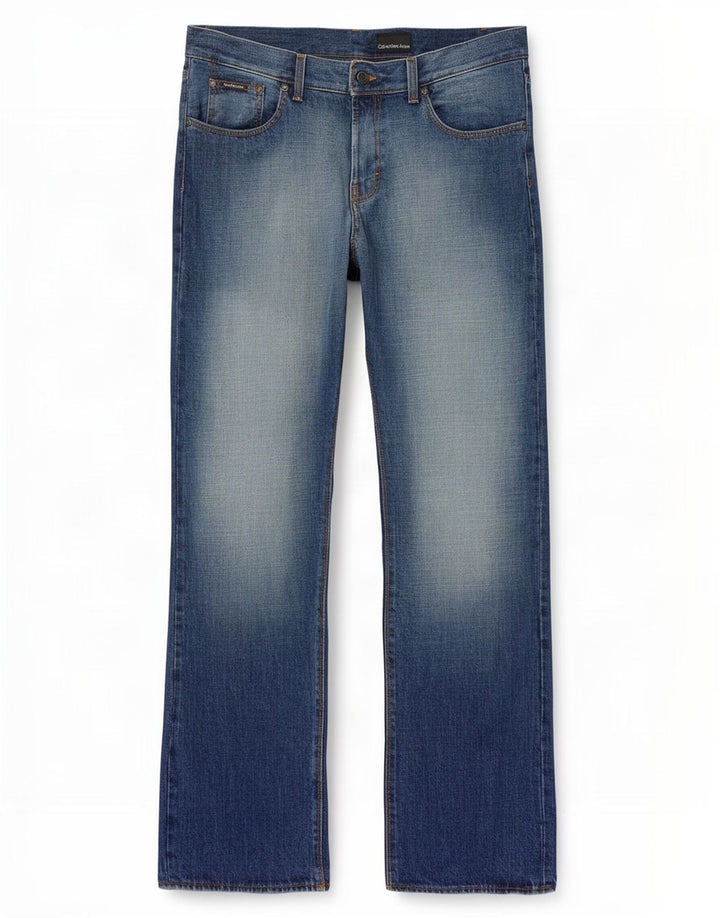 Ανδρικό τζιν ίσιο Calvin Klein W33 L34 Μπλε βαμβακερό