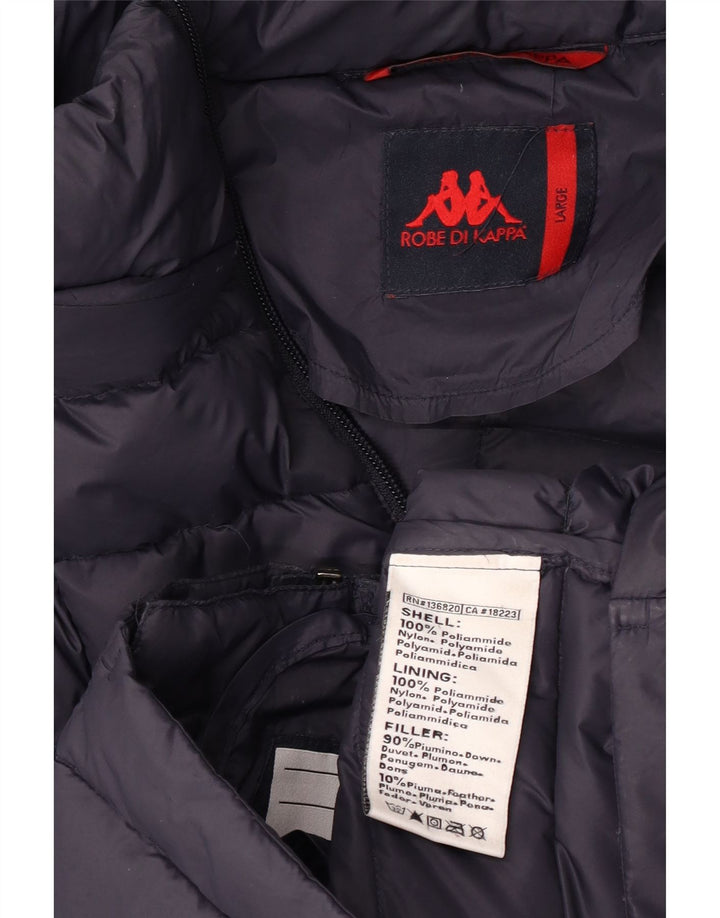 Kappa Γυναικείο μπουφάν UK 16 Large Navy Blue Polyamide