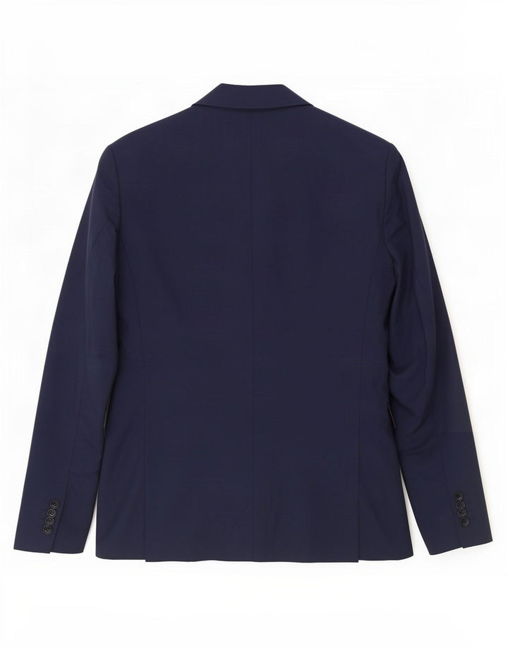 Zara Ανδρικό σακάκι μπλέιζερ με 2 κουμπιά EU 46 Small Navy Blue Polyester