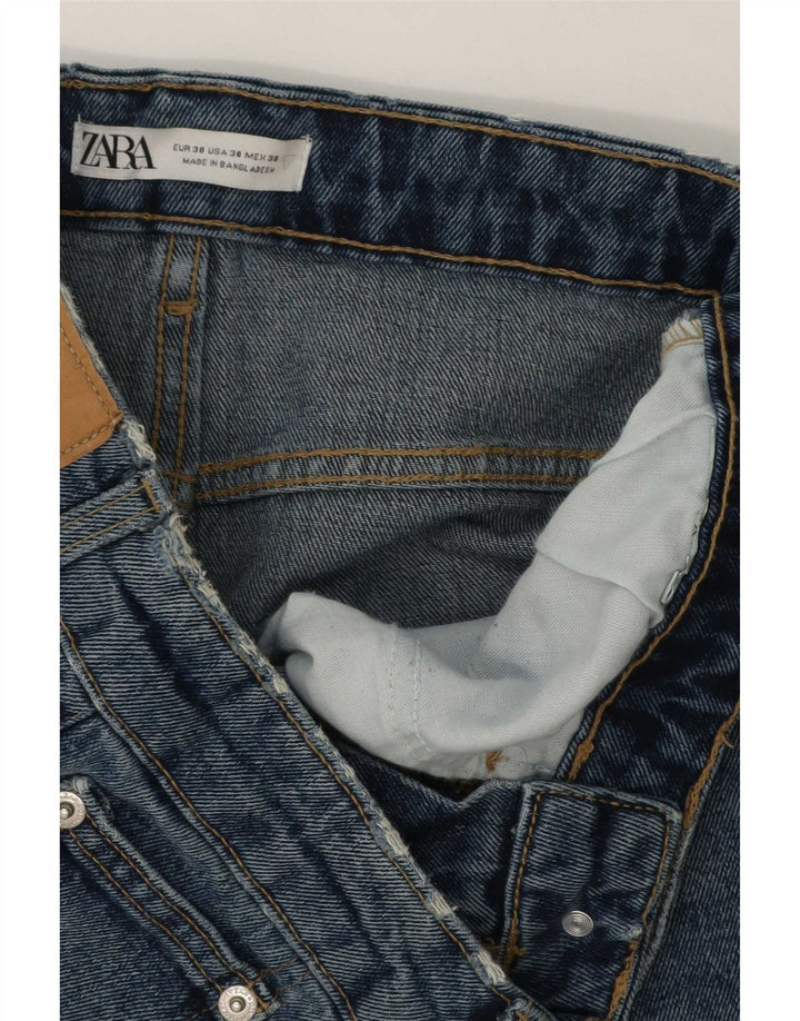 Zara Ανδρικό τζιν σορτς EU 38 Small W30 Μπλε