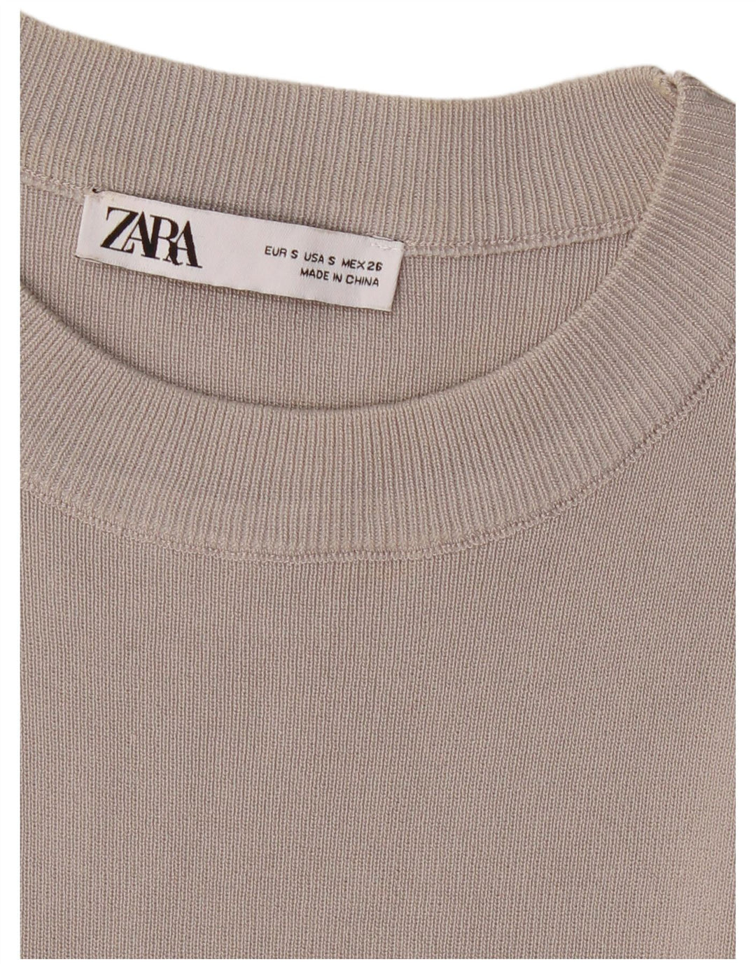 Γυναικείο φόρεμα ZARA UK 8 Small Grey