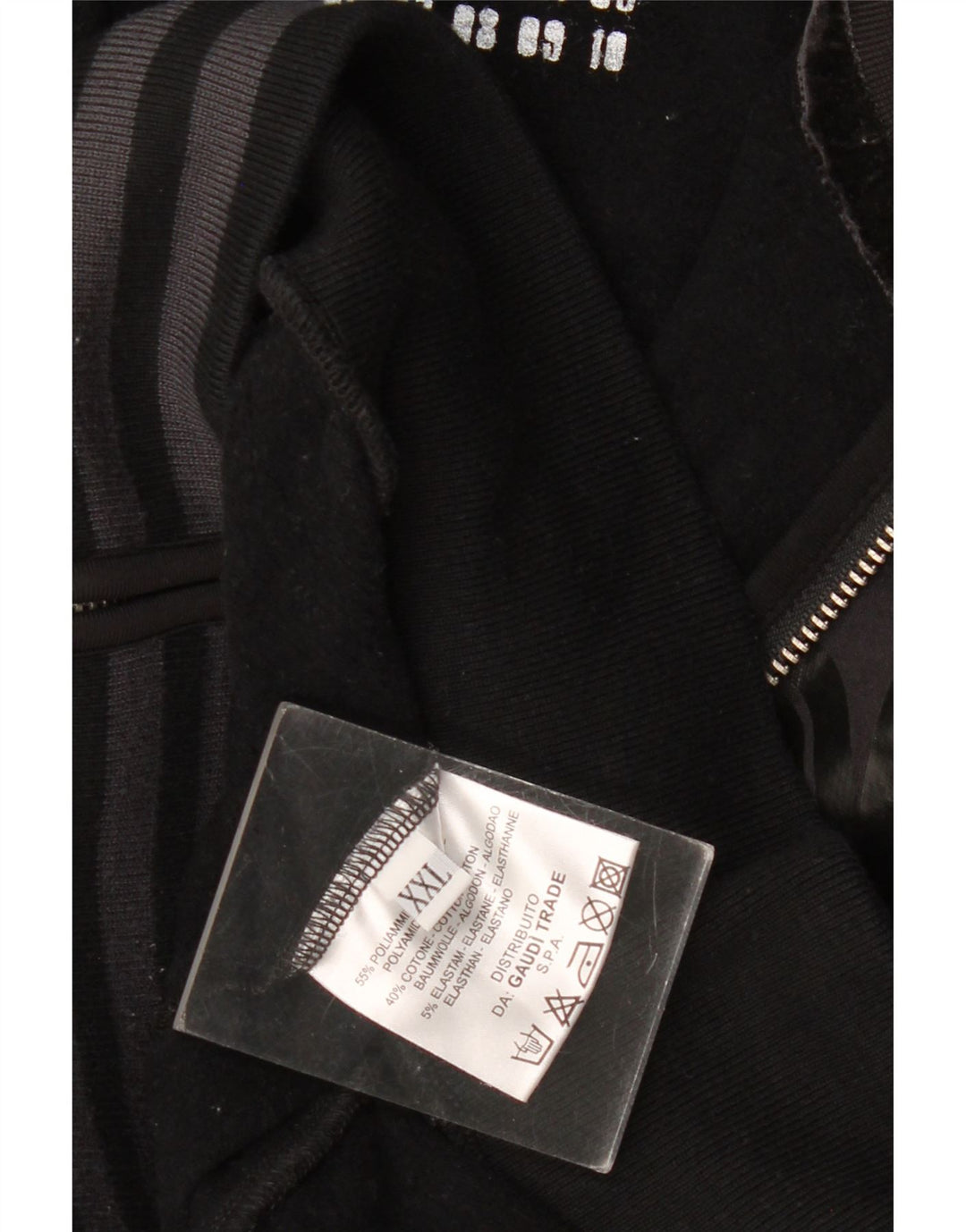Ανδρική φόρμα γραφικών Gaudi Top Jacket 2XL Black Polyamide