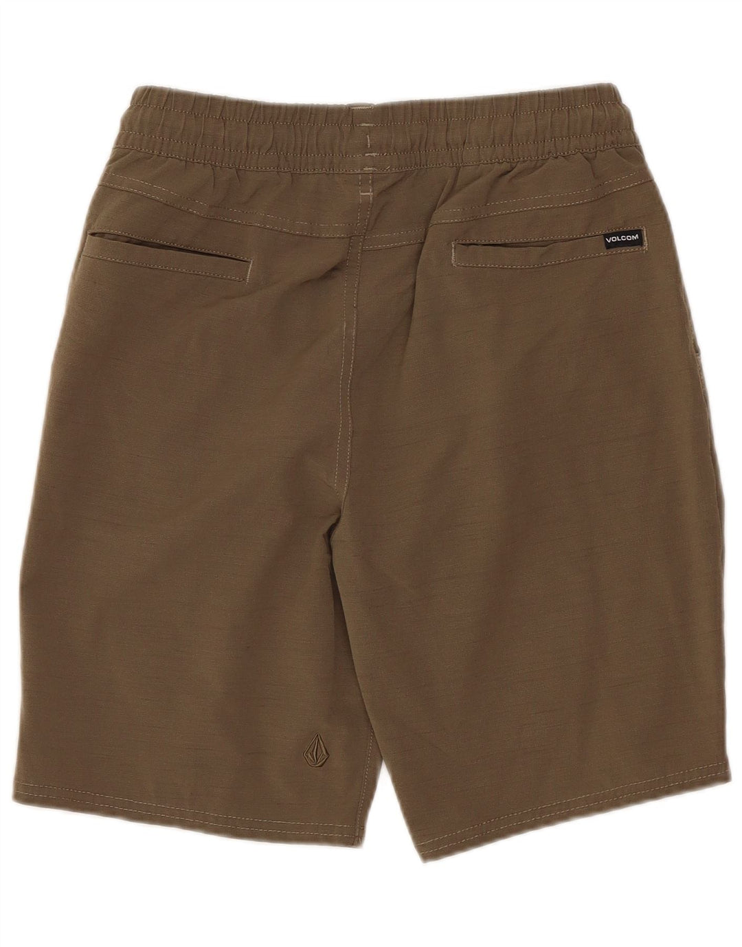 VOLCOM Boys Casual Short 11-12 Years Large W26 Khaki