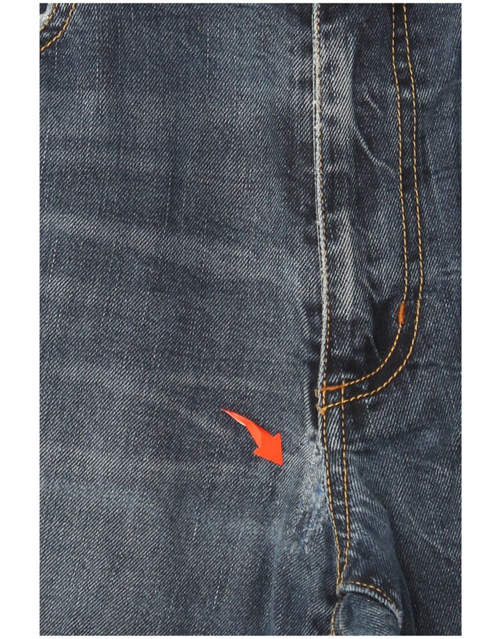 MARLBORO CLASSICS Ανδρικό τζιν ίσιο W33 L29 Μπλε βαμβακερό