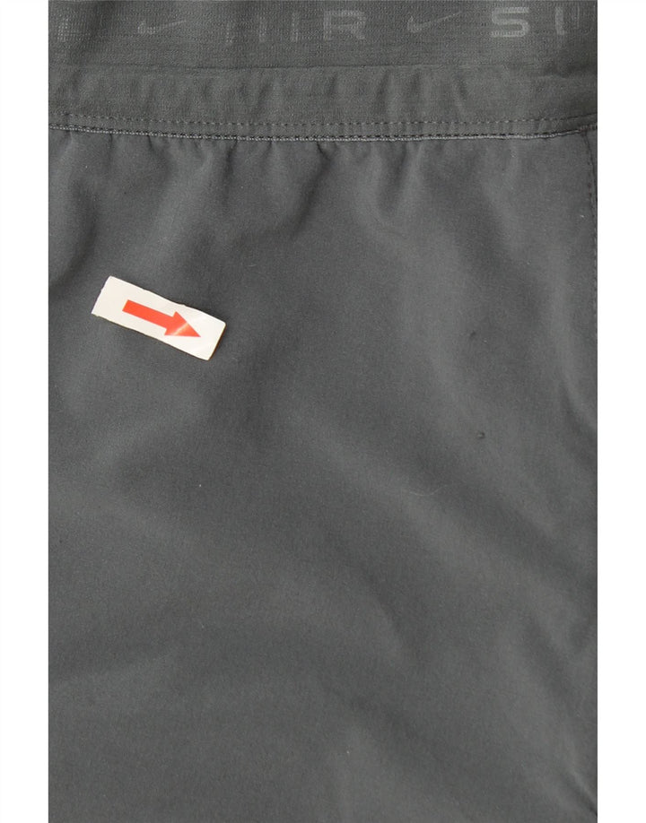 Ανδρικό παντελόνι γυμναστικής Nike Dri Fit Μικρό γκρι πολυεστέρα