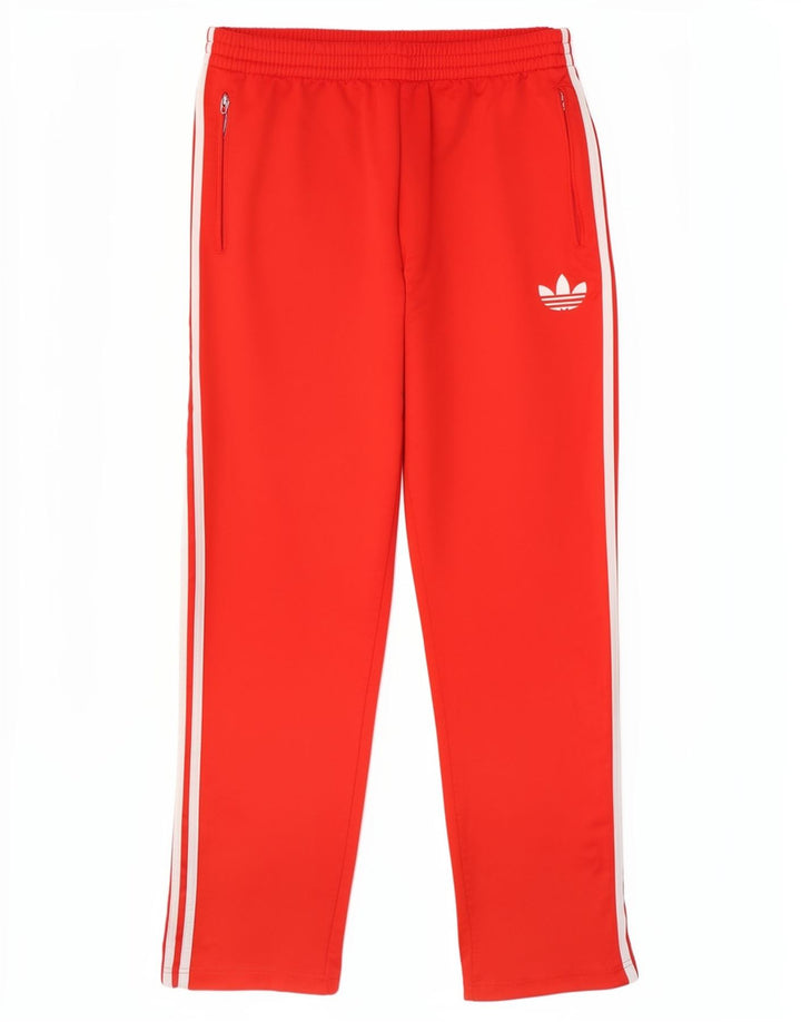 Ανδρική αθλητική φόρμα Adidas, μεσαίο κόκκινο πολυεστέρας