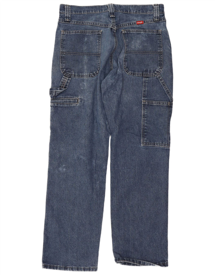 Ανδρικό τζιν Wrangler Cargo Straight W30 L30 Μπλε βαμβακερό
