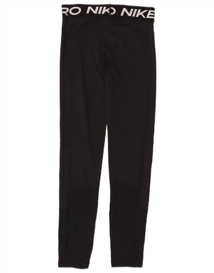 Γραφικό κολάν NIKE Girls Dri Fit 13-14 ετών XL μαύρο πολυεστέρα