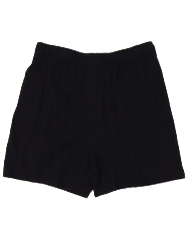 Marks & Spencer Γυναικεία Loose Fit αθλητικό σορτς UK 14 μεσαίου μπλε βαμβακερό