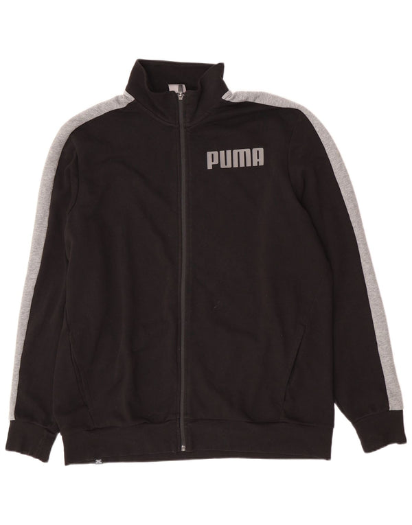 Ανδρική φόρμα γραφικής Puma Μπουφάν 2XL Μαύρο Colourblock Βαμβακερό