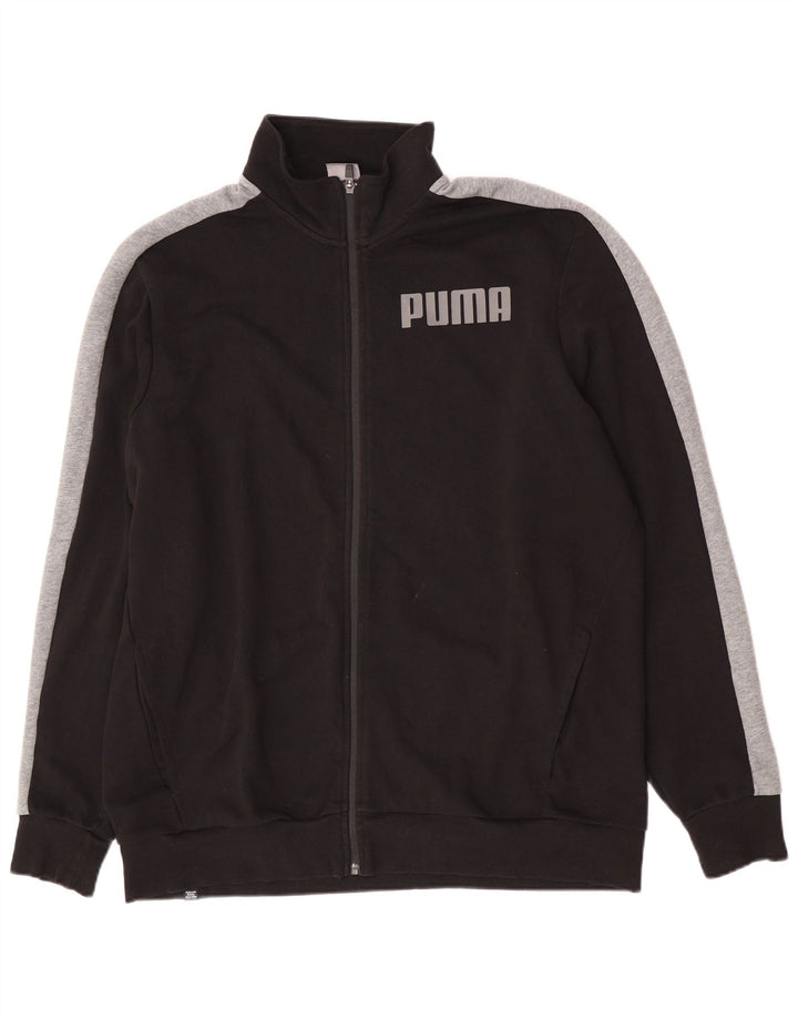 Ανδρική φόρμα γραφικής Puma Μπουφάν 2XL Μαύρο Colourblock Βαμβακερό