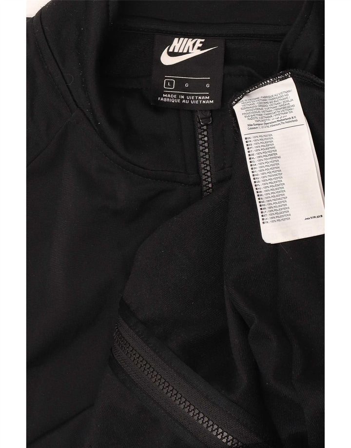 Ανδρική φόρμα Nike Μπουφάν μεγάλο μαύρο πολυεστέρα