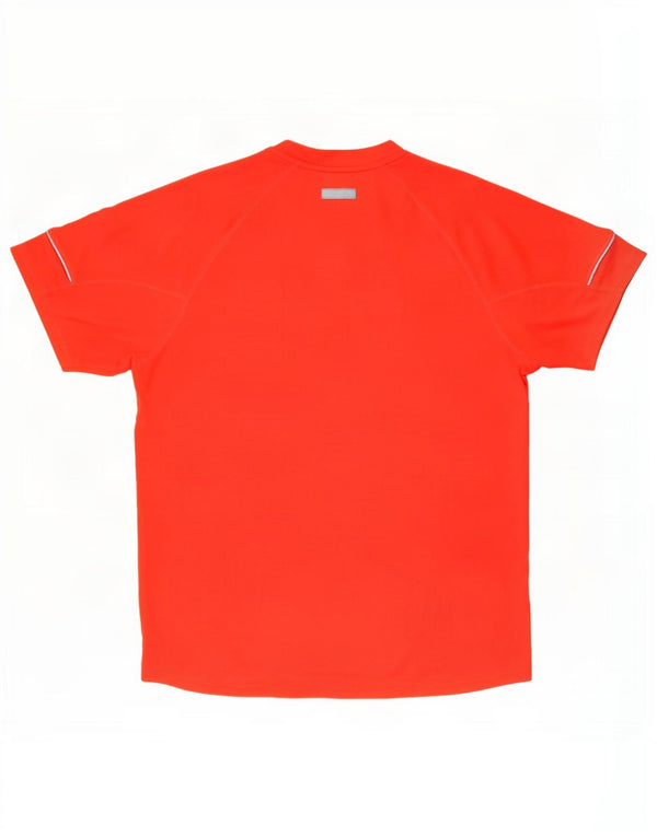 Nike Mens Dri Fit T-Shirt Top UK 42/44 Large Red Polyester