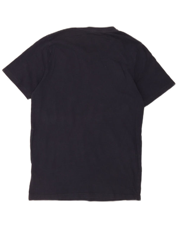 Ανδρικό μπλουζάκι Jack & Jones Slim Fit Top Small Navy Blue βαμβακερό