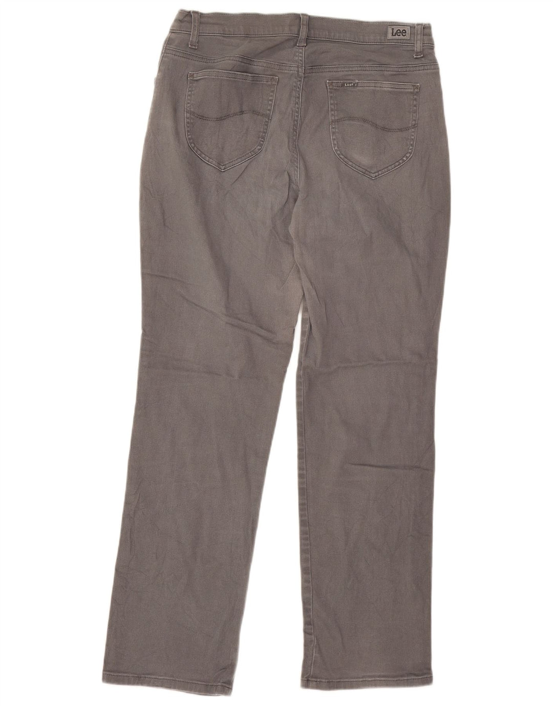 Γυναικείο ψηλόμεσο τζιν με κανονική εφαρμογή LEE ίσιο W32 L29 Γκρι