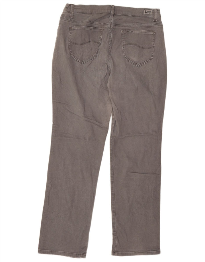 Γυναικείο ψηλόμεσο τζιν με κανονική εφαρμογή LEE ίσιο W32 L29 Γκρι