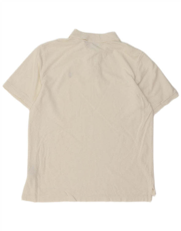 Πόλο Ralph Lauren Ανδρικό πουκάμισο XL Λευκό βαμβακερό