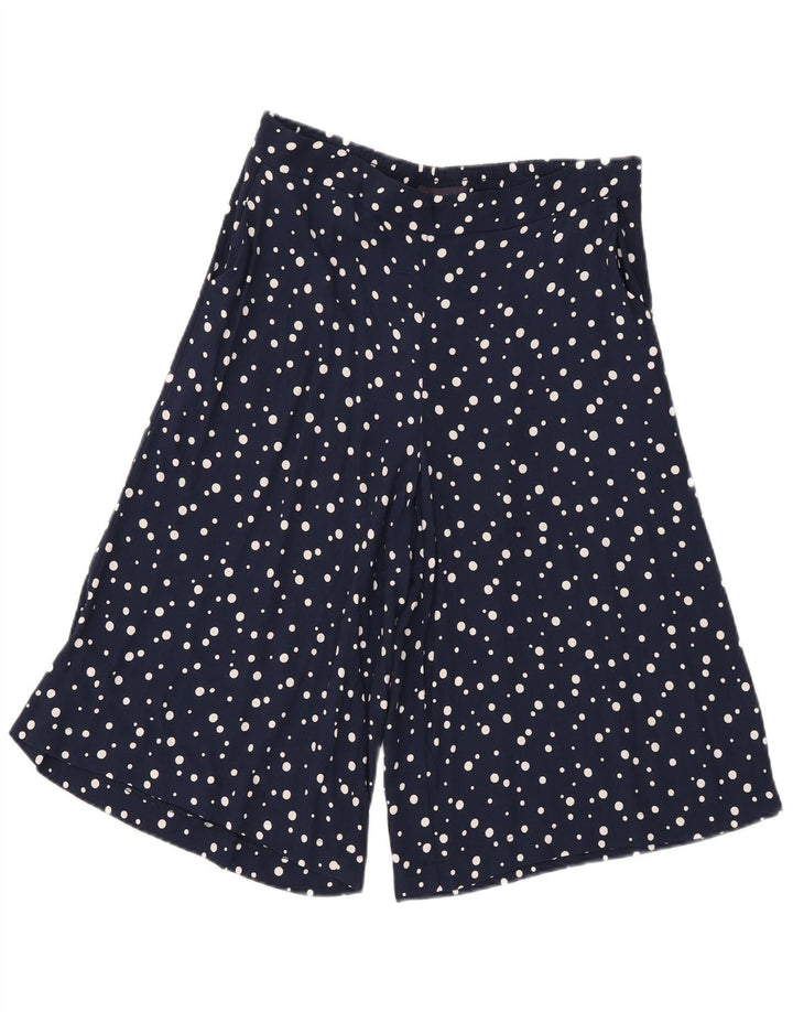 Marks & Spencer Γυναικεία βερμούδα UK 12 Medium W32 Navy Blue Spotted