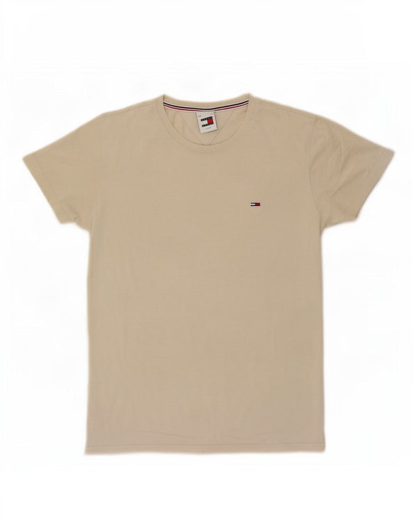 Ανδρικό T-Shirt Tommy Hilfiger Top XL Beige Cotton