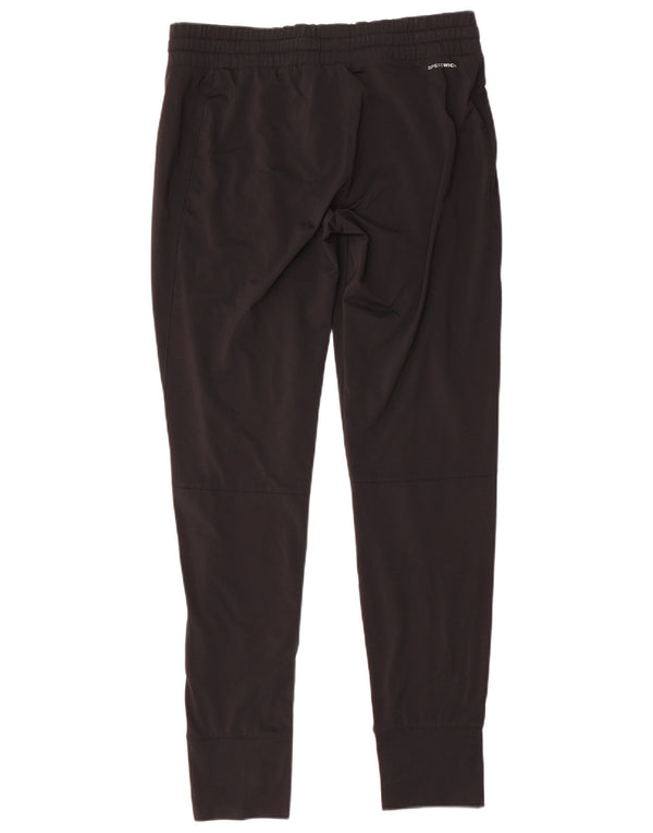 Reebok Γυναικεία φόρμα γραφικών παντελόνι Joggers UK 12/14 Medium Black