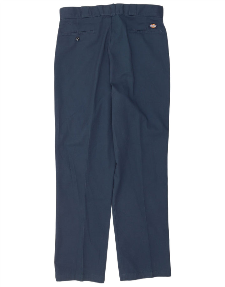 Ανδρικό ίσιο παντελόνι Chino Dickies W38 L34 Navy Blue Polyester