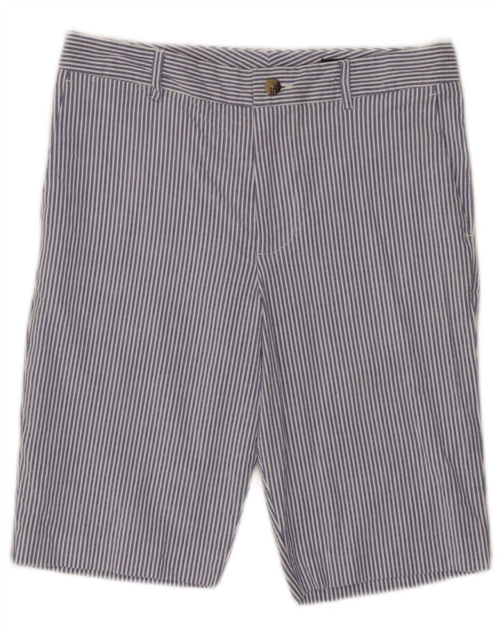 POLO RALPH LAUREN Αγόρια Chino σορτς 15-16 ετών W28 Navy Blue Pinstripe