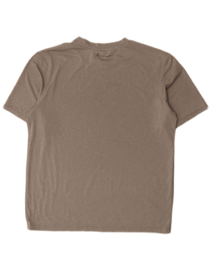 Ανδρικό T-Shirt Champion Top Medium Grey Polyester