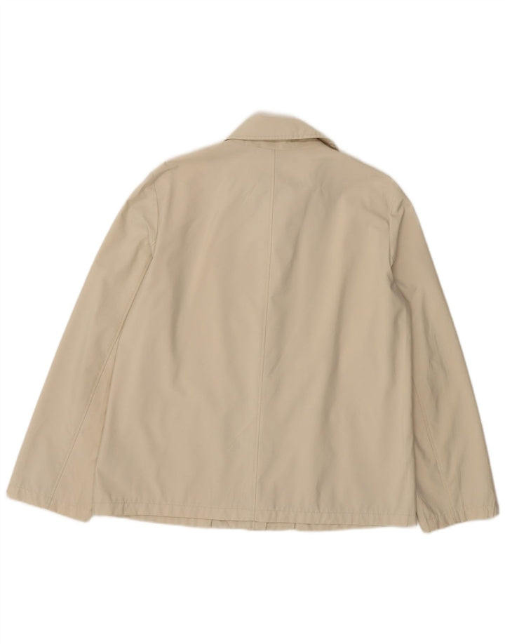 Trussardi Jeans Γυναικείο Bomber Jacket IT 46 Large Beige Βαμβακερό