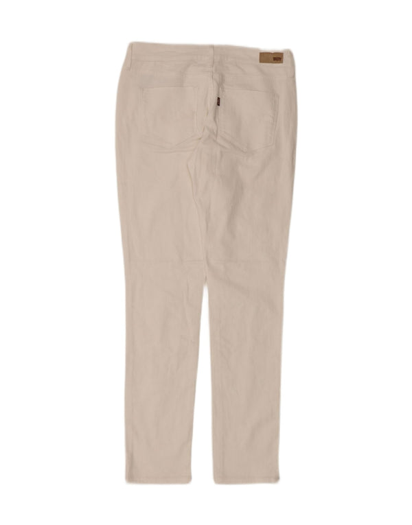 Levi's Womens Bold Curve Modern Rise Skinny Jeans US 8 Medium W29 L32 White