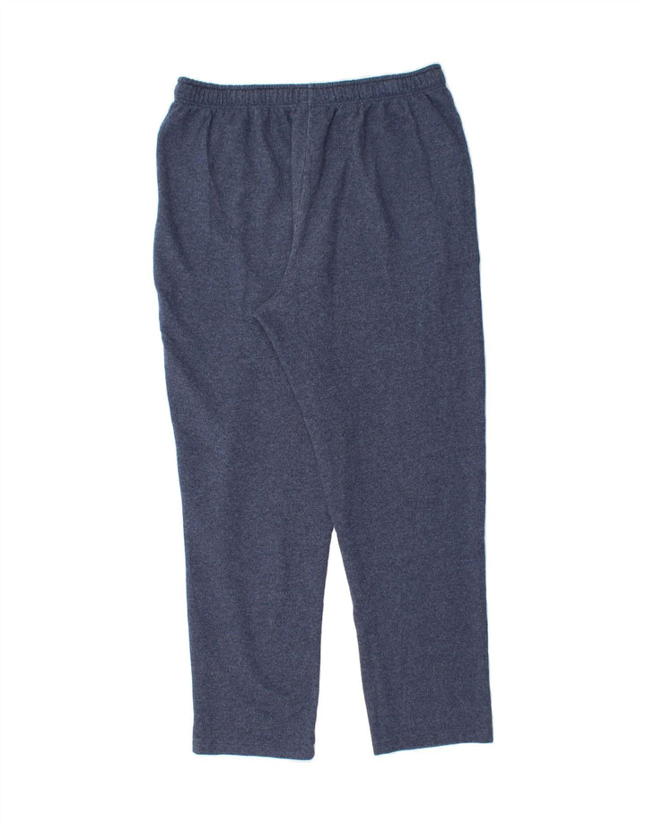 EDDIE BAUER Mens Tracksuit Trousers Large  Navy Blue Cotton Vintage Eddie Bauer and Second-Hand Eddie Bauer from Messina Hembry 