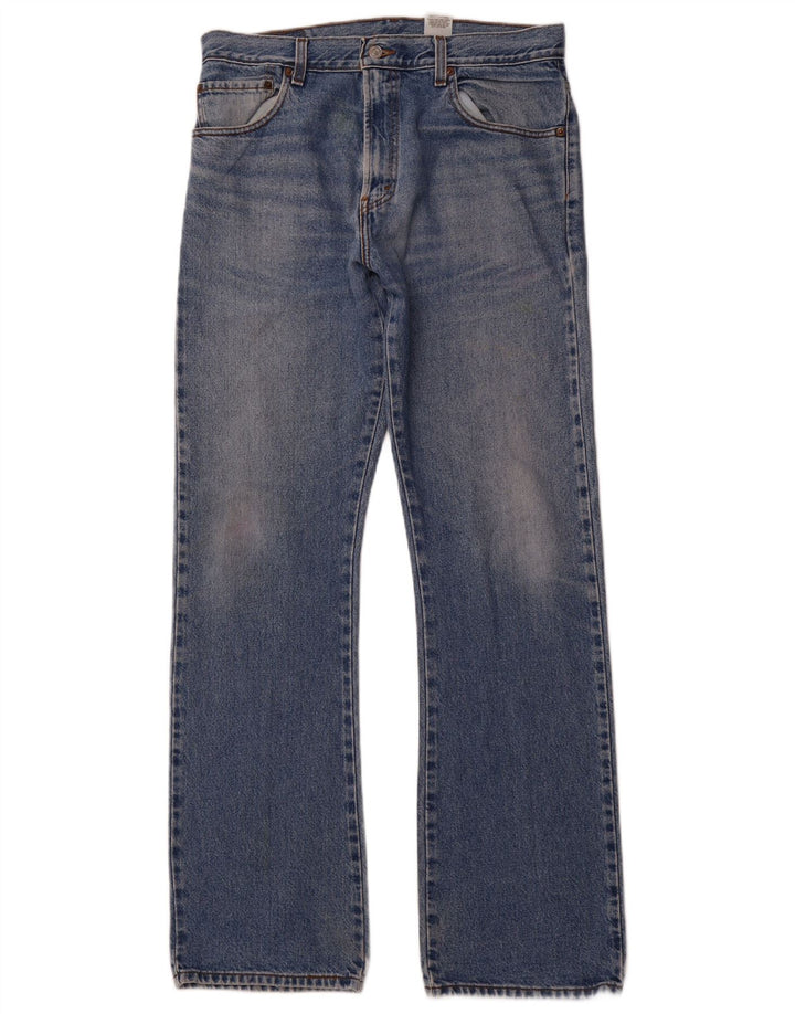 Ανδρικό LEVI'S 517 Bootcut Jeans W34 L34 Μπλε βαμβακερό