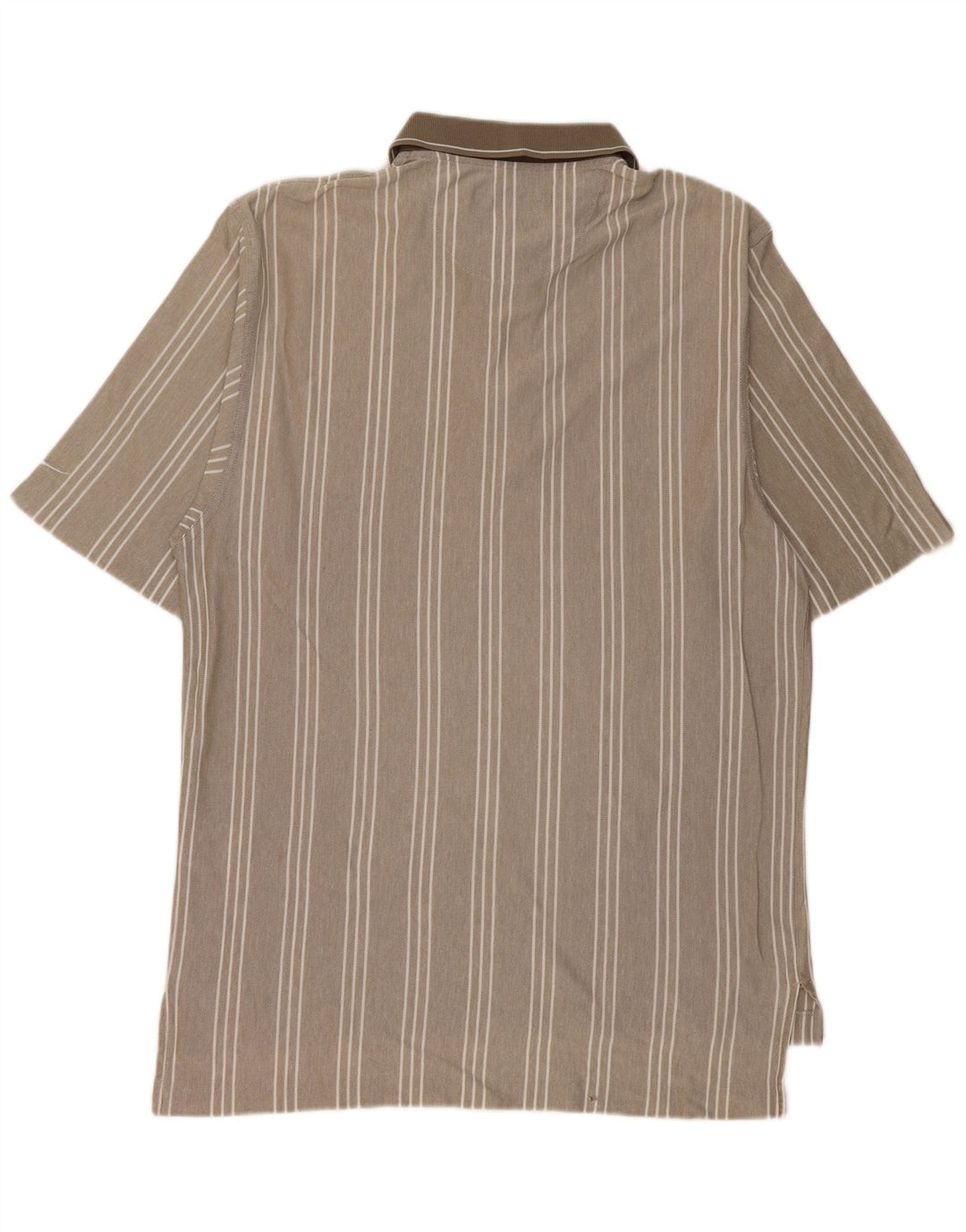 Ανδρικό μπλουζάκι πόλο NIKE UK 39/41 Μεσαίο μπεζ ριγέ