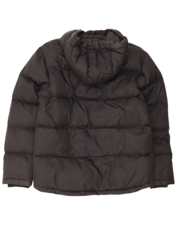 Ανδρικό μπουφάν με κουκούλα Mountain Warehouse UK 38 Medium Black Nylon