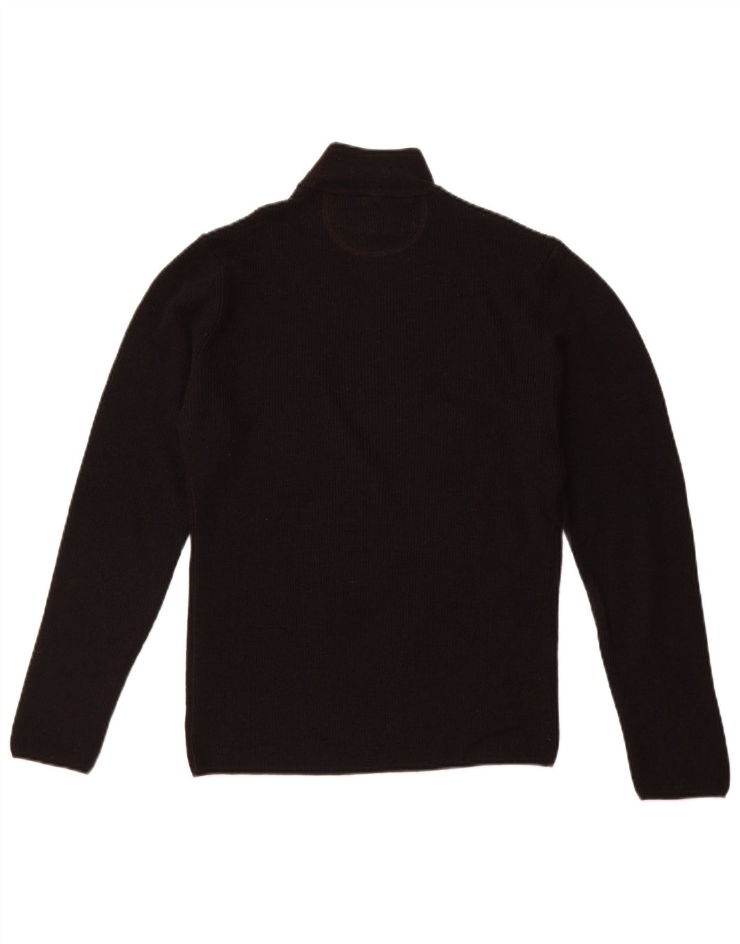 ARMANI JEANS Ανδρικό πουλόβερ με λαιμό χελώνα, μεσαίο μαύρο μαλλί