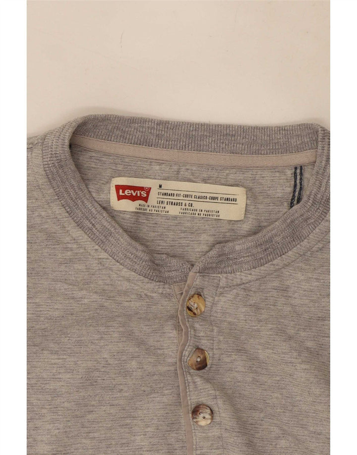 Ανδρικό τοπ Levi's Standard Fit Μακρυμάνικο με μεσαίο γκρι φλιτζάνι