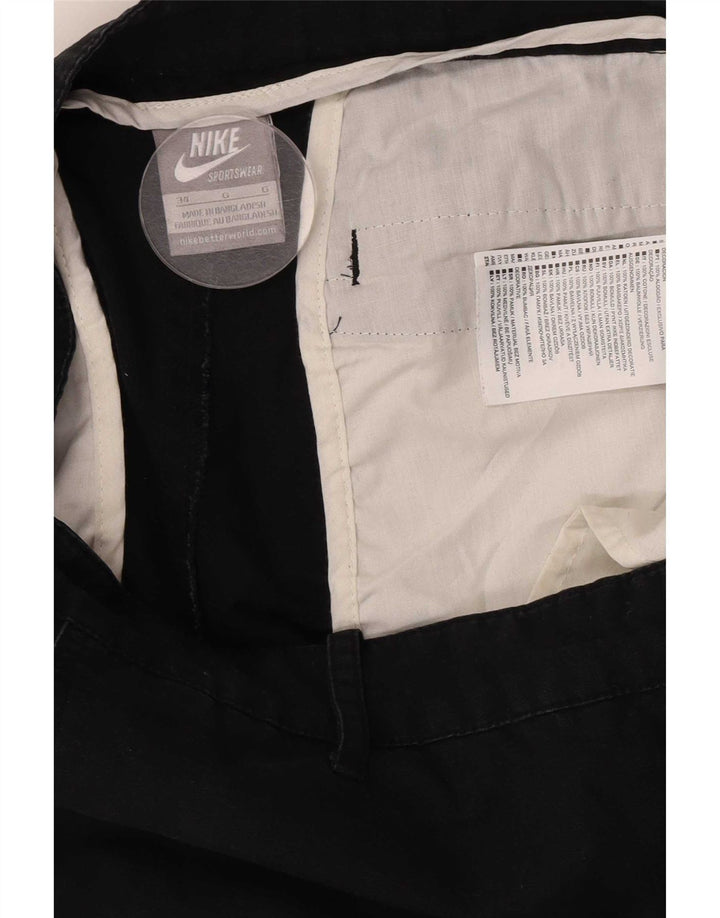Ανδρικό ίσιο παντελόνι Nike Cargo W34 L30 μαύρο βαμβακερό
